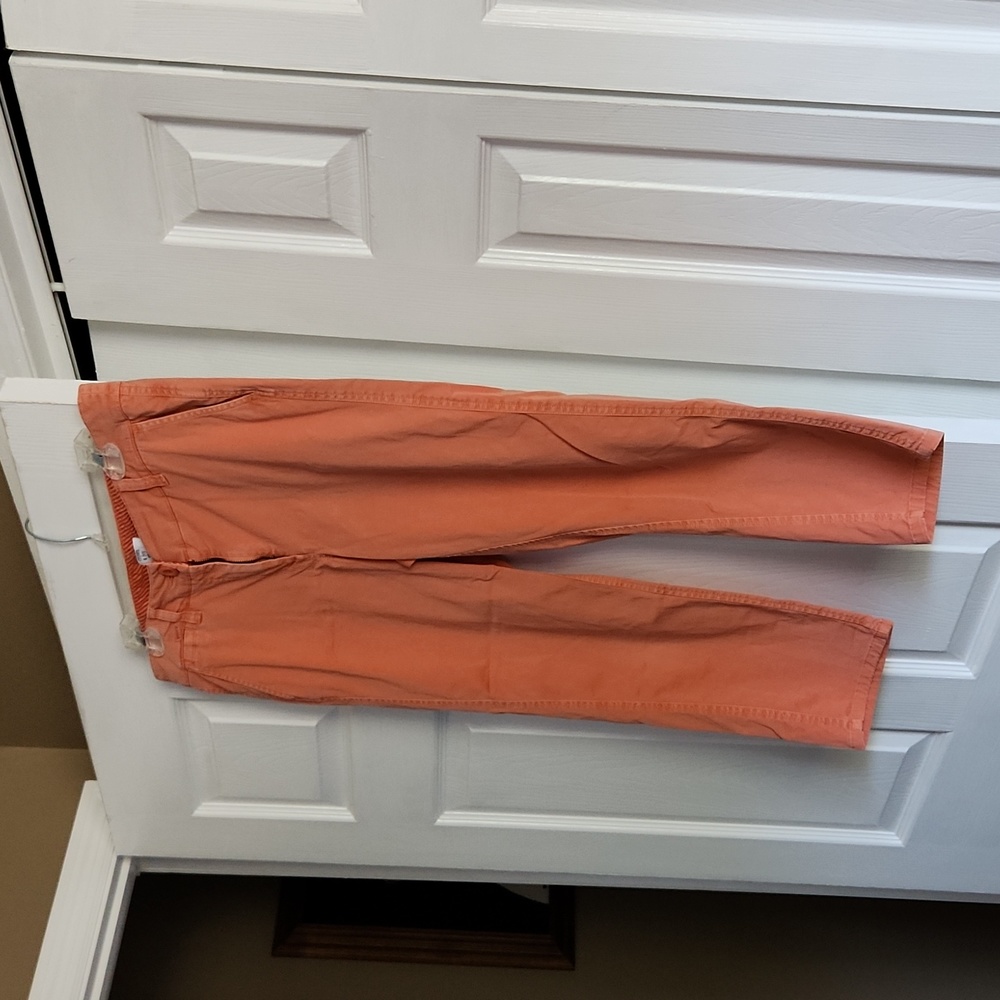 Womens orange capris